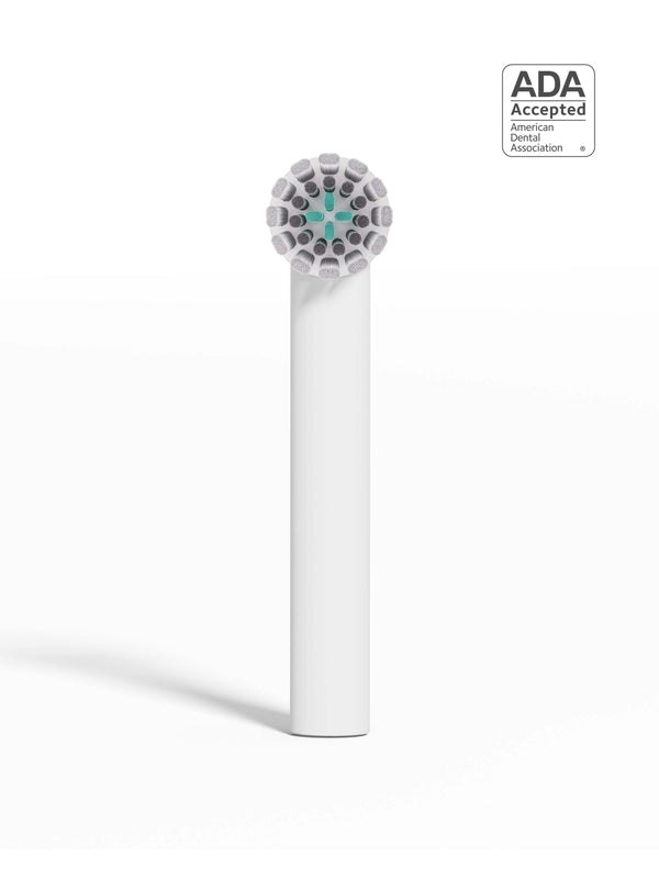 quip 360 oscillating brush head refill for the quip 360 oscillating electric toothbrush. Accepted by ADA- American Dental Association