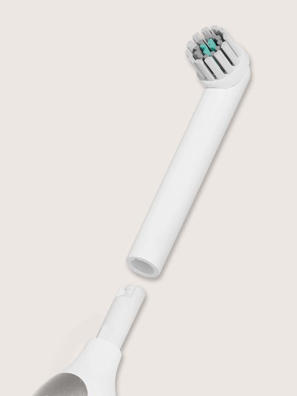 quip's 360 oscillating toothbrush head.