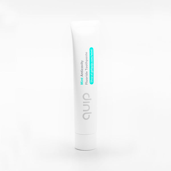 quip mint anti cavity fluoride toothpaste